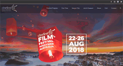 Desktop Screenshot of cinefestoz.com